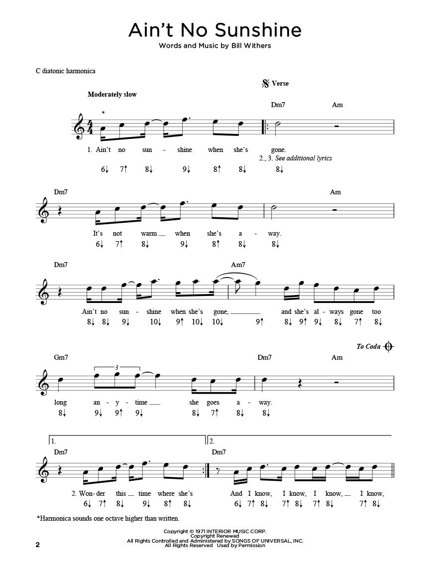 First 50 Songs Play On Harmonica Book