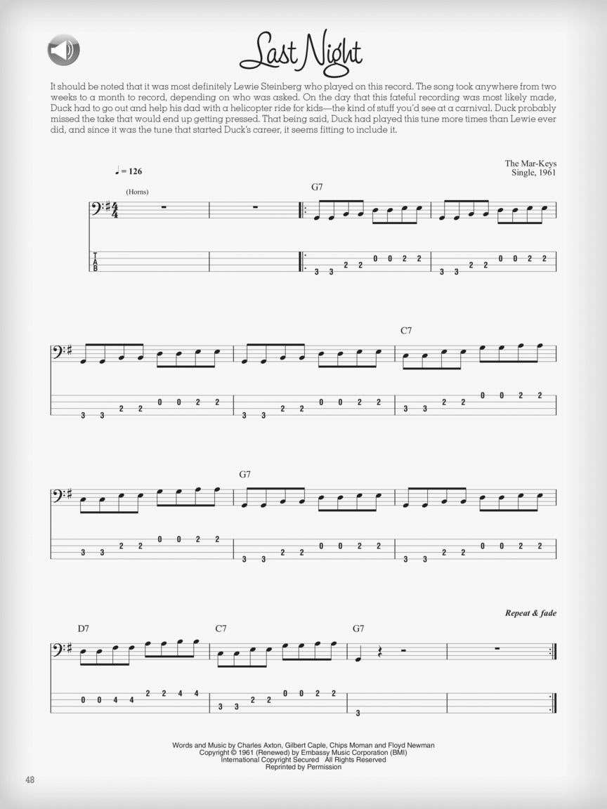 Soul Fingers - The Music & Life of Legendary Bassist Donald "Duck" Dunn (Book/Ola)