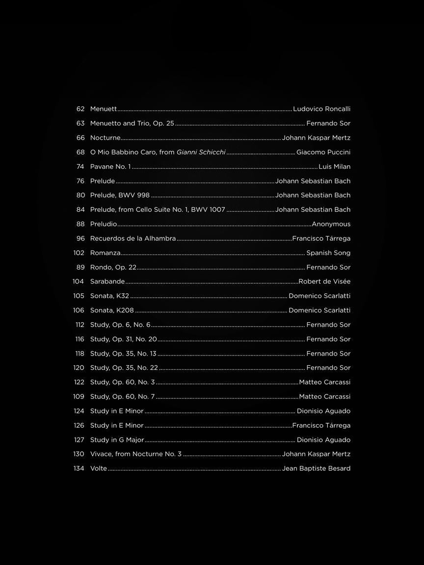 First 50 Classical Pieces Play On Guitar Book