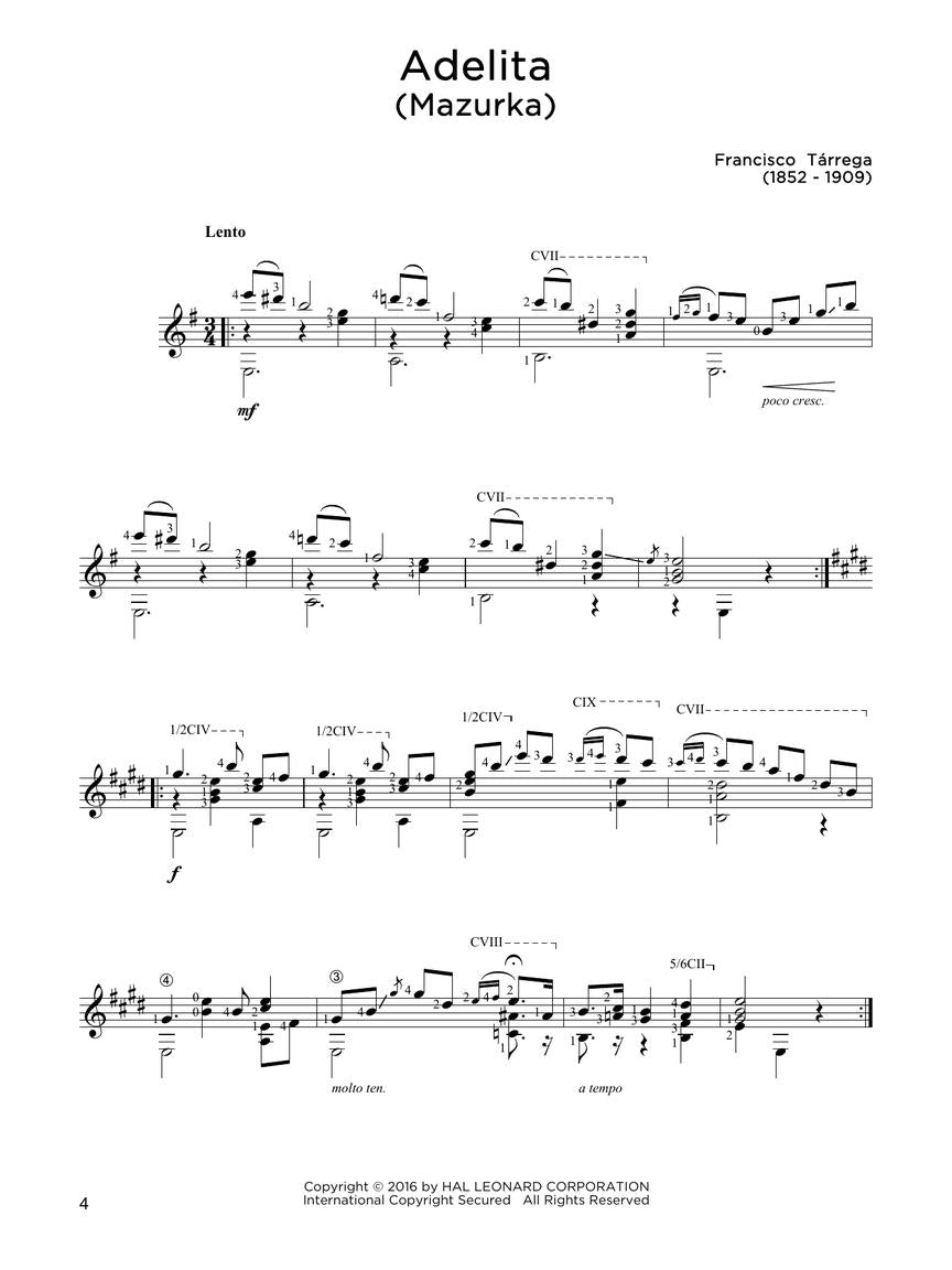 First 50 Classical Pieces Play On Guitar Book