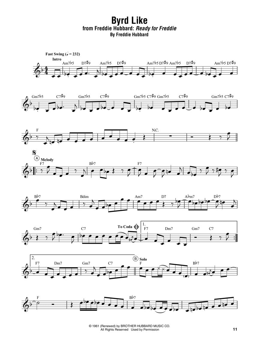 Trumpet Omnibook For B Flat Instruments (47 Songs) Brass
