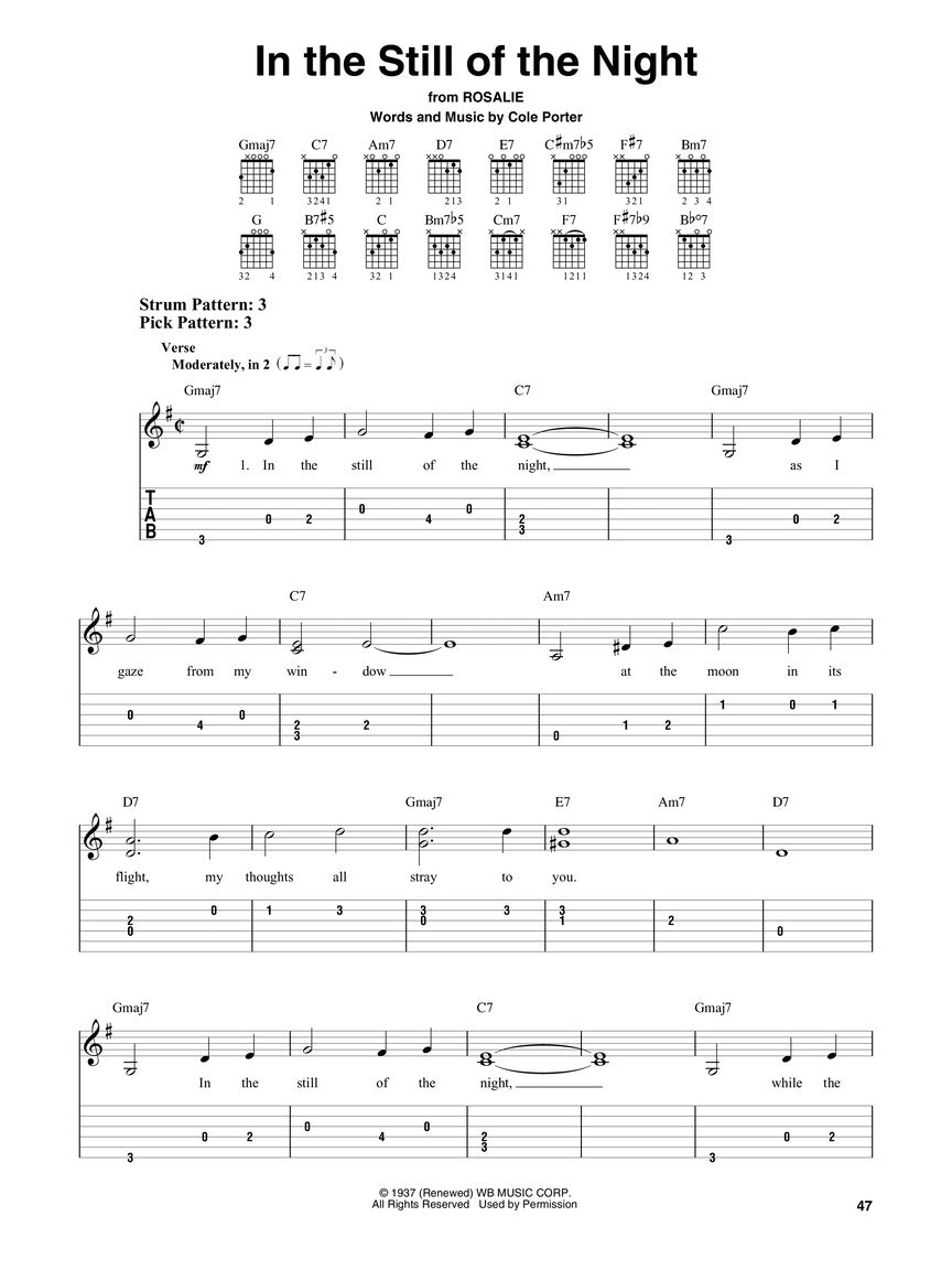 Jazz Classics For Easy Guitar Tab Book