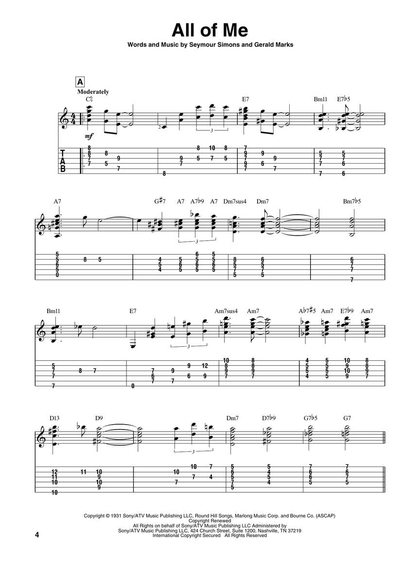 First 50 Jazz Standards You Should Play On Guitar Book & Folk