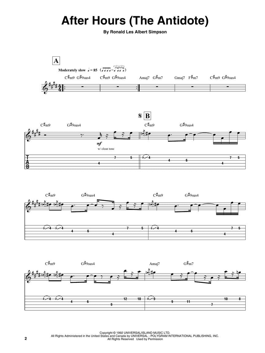 Smooth Jazz Guitar Play Along Volume 124 Book/Ola