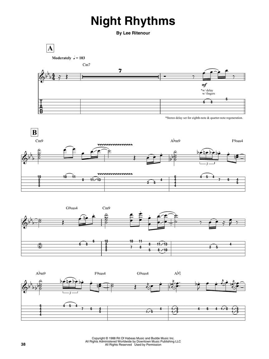 Smooth Jazz Guitar Play Along Volume 124 Book/Ola
