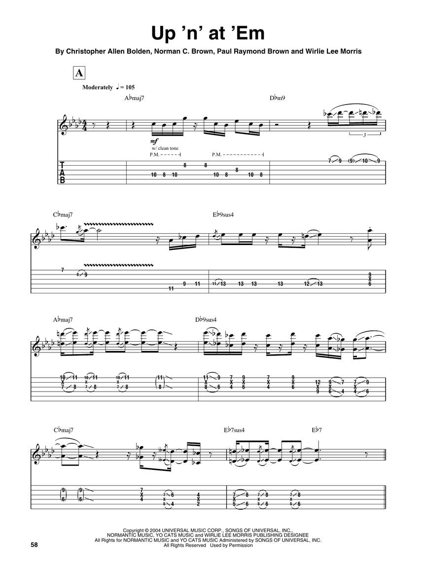 Smooth Jazz Guitar Play Along Volume 124 Book/Ola