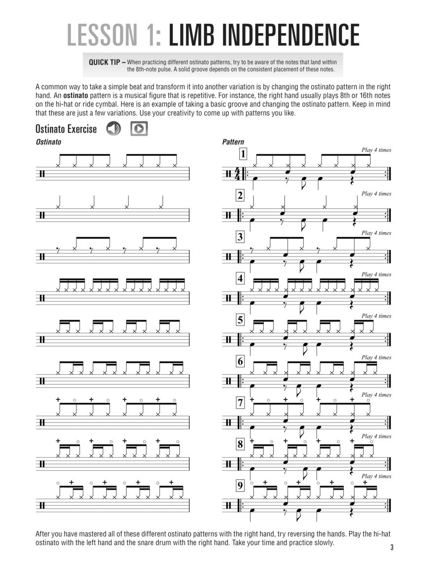 Hal Leonard Drumset Method - Book 2 (Book/Olm)