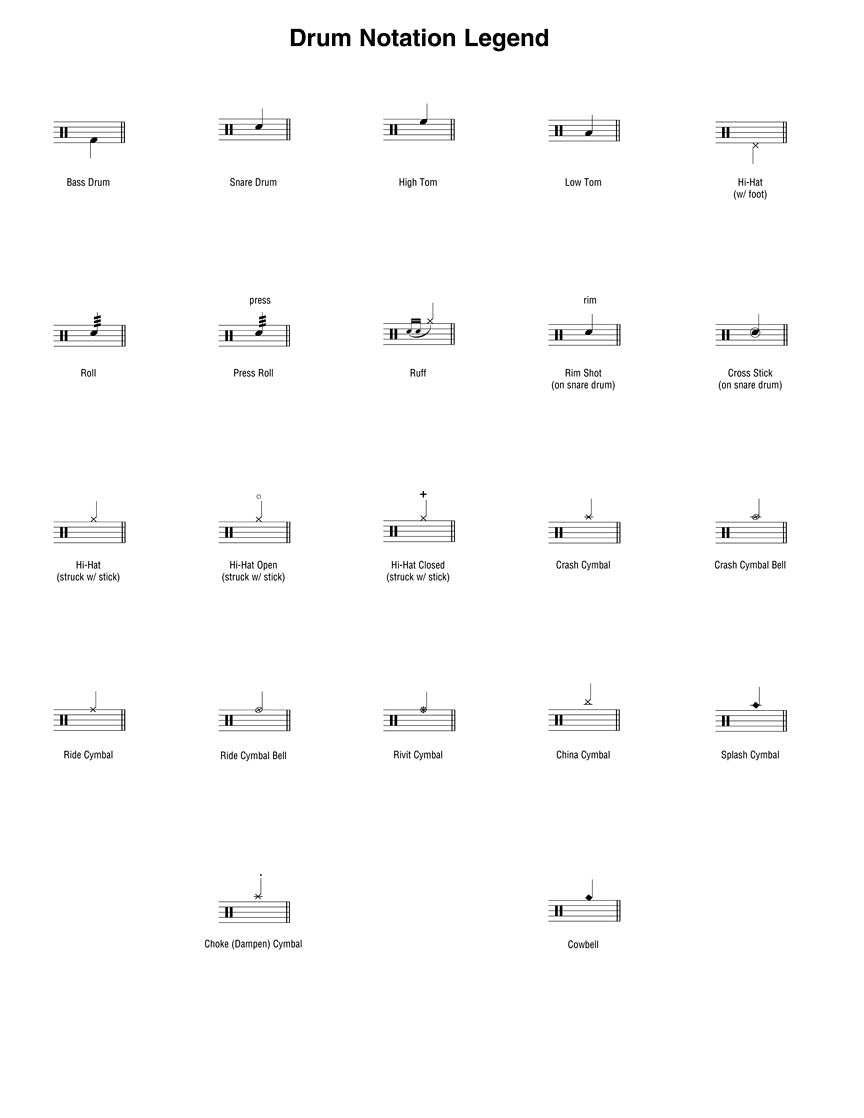 Hal Leonard - Drum Manuscript Book - 8 Staves (64 pages)