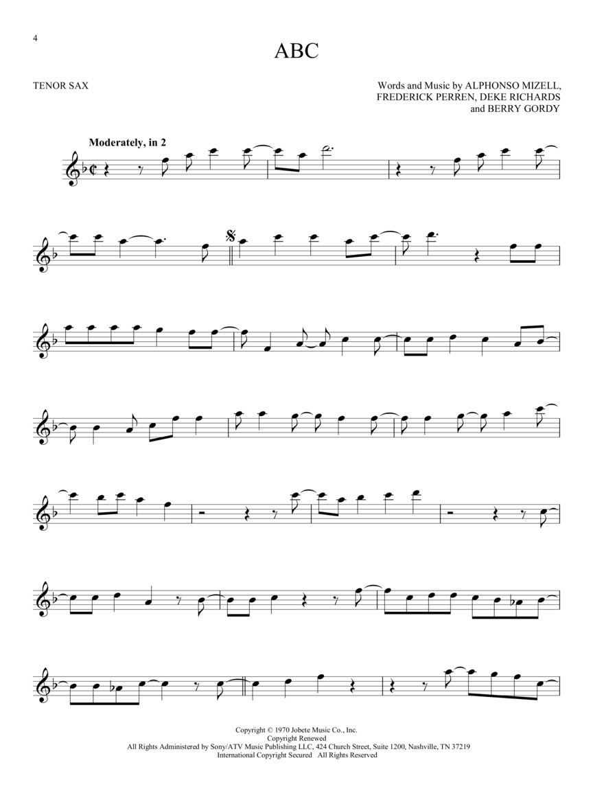 101 Popular Songs For Tenor Saxophone Book