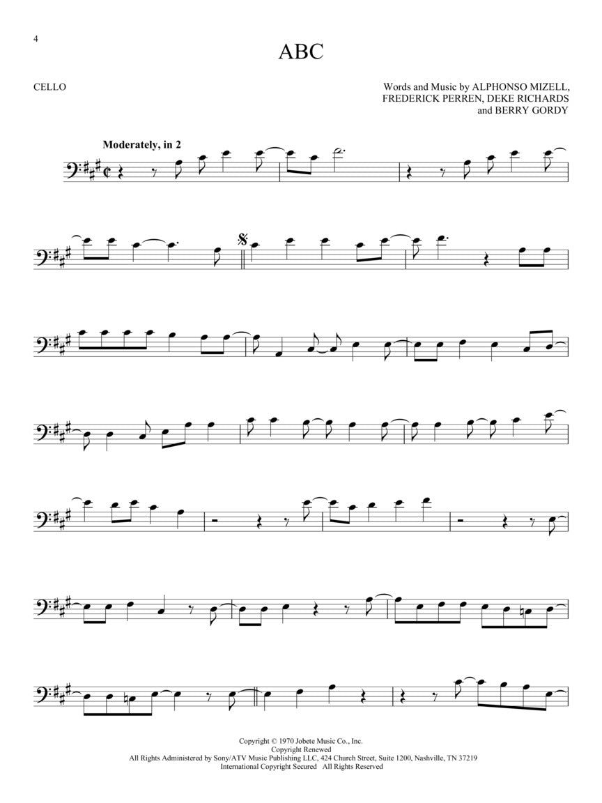 101 Popular Songs For Cello Book