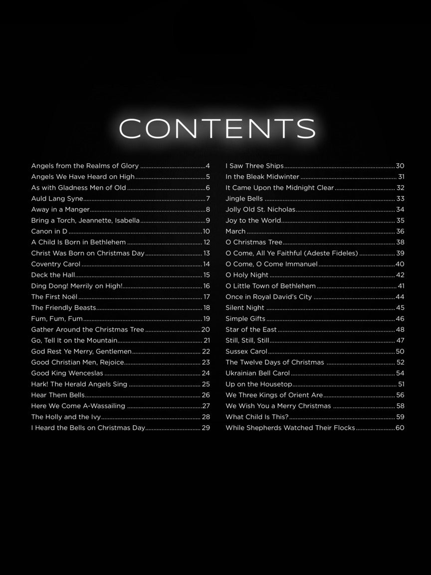First 50 Christmas Carols You Should Play On Guitar Book