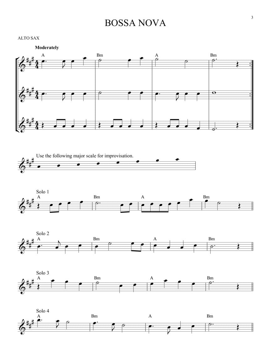 Easy Improvisation For Alto Saxophone Book/Ola