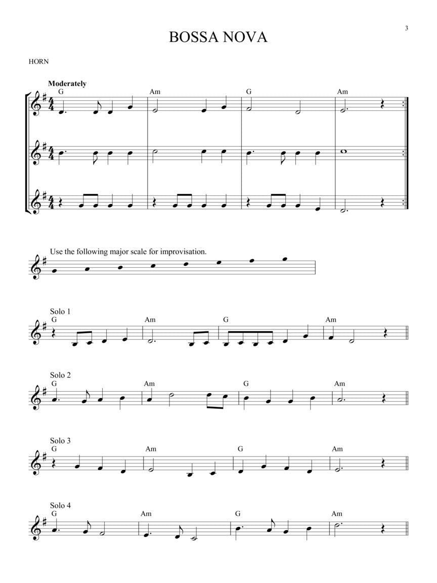 Easy Improvisation For Horn Book/Ola