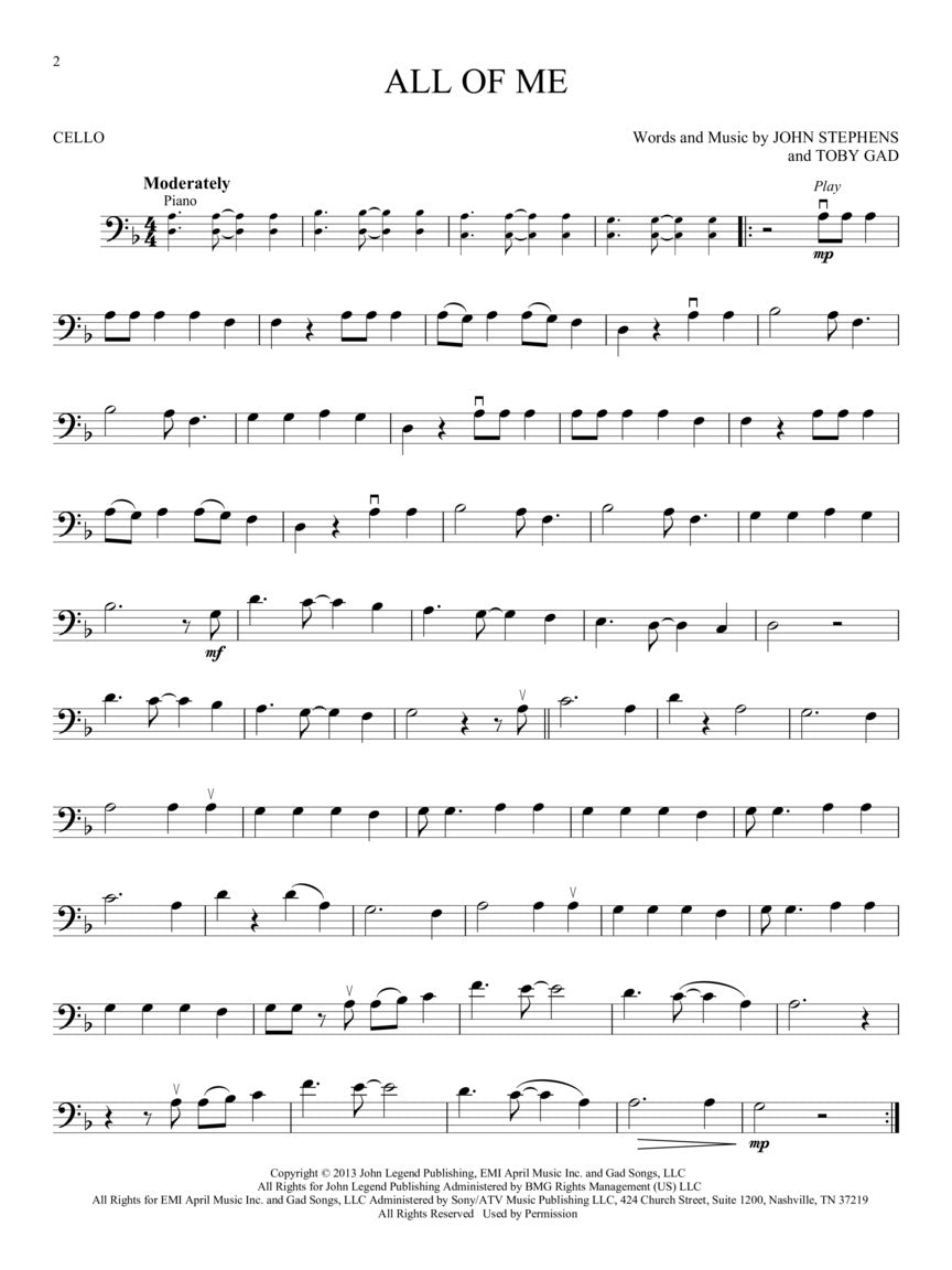 Simple Songs For Cello Play Along Book/Ola