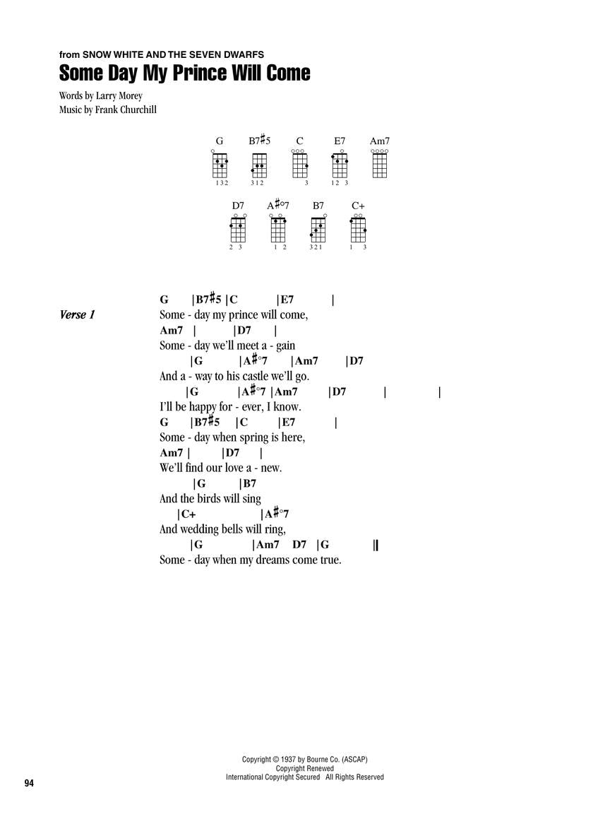 Disney - Strum & Sing Ukulele Book