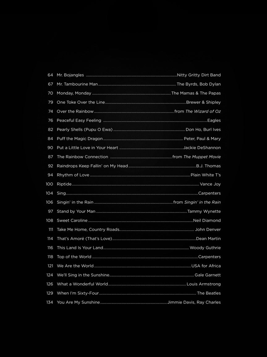 First 50 Songs You Should Play On Baritone Ukulele Book