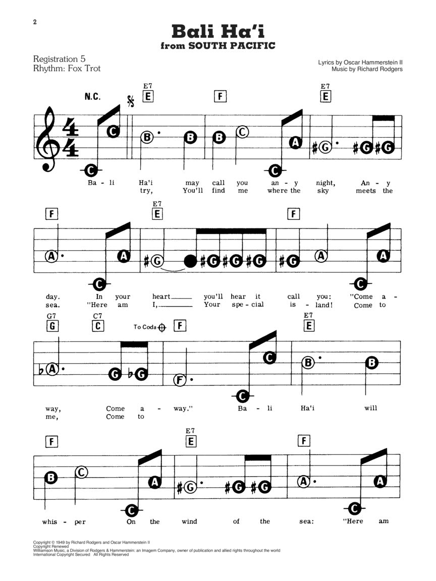 Broadways Best - EZ Play Piano Volume 16 Songbook (3rd Edition)