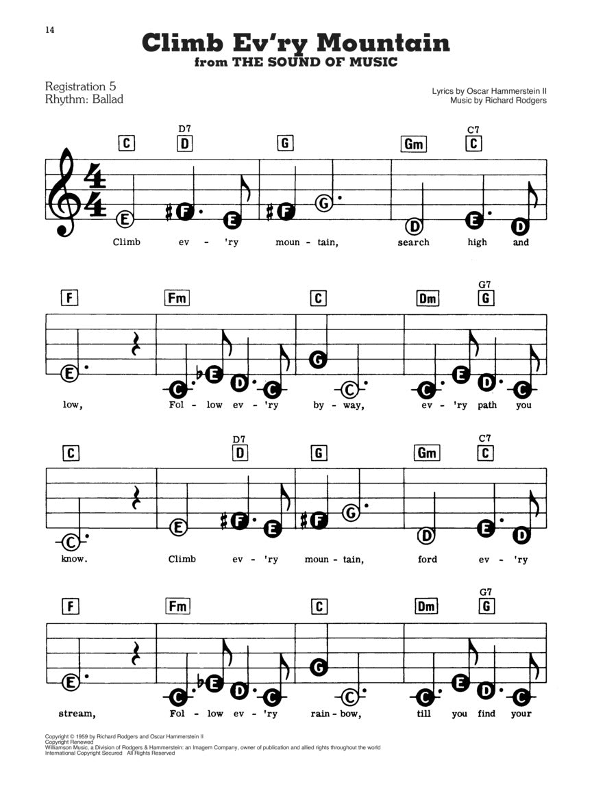 Broadways Best - EZ Play Piano Volume 16 Songbook (3rd Edition)
