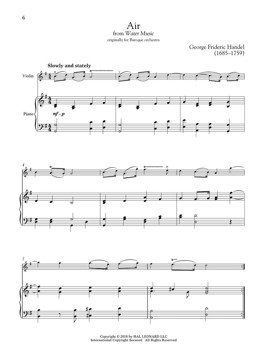 First 50 Classical Pieces You Should Play On The Violin Book