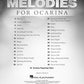 Easy Pop Melodies For Ocarina Songbook