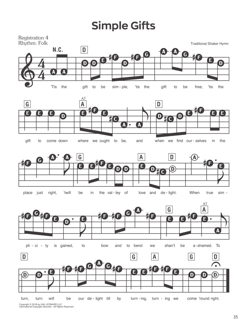 Beginnings For Keyboards - Ez Play Piano Book A (Updated Edition)