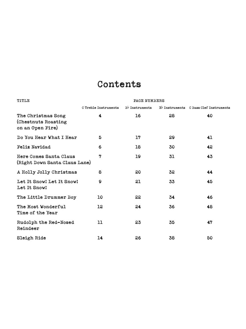 Christmas Tunes Play Along Volume 15 Book/Ola