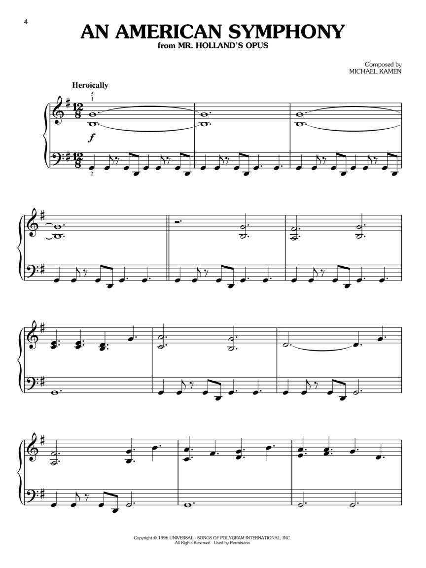 First 50 Movie Themes You Should Play On Piano Book
