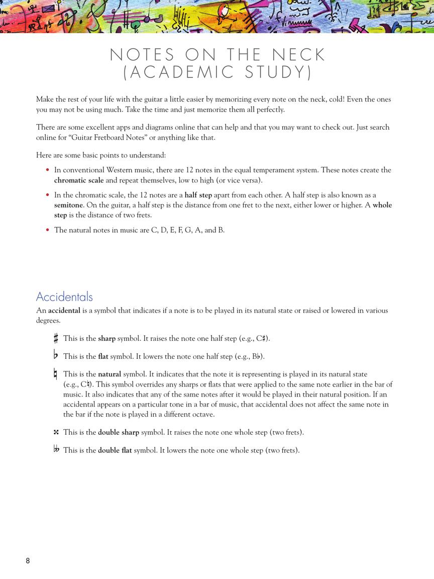 Vaideology Basic Theory For Guitar Players Tab Book