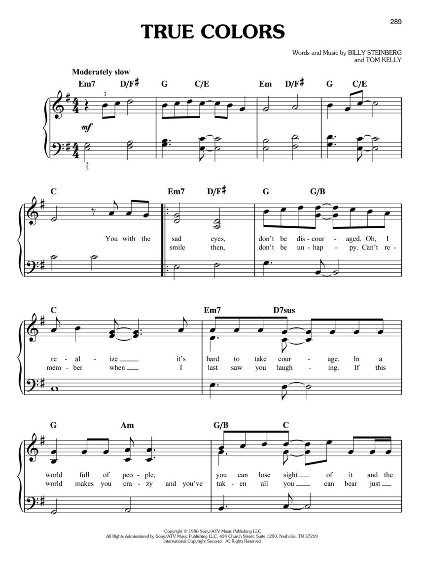 80 Hit Songs Of The 1980's - New Decade Easy Piano Series Book