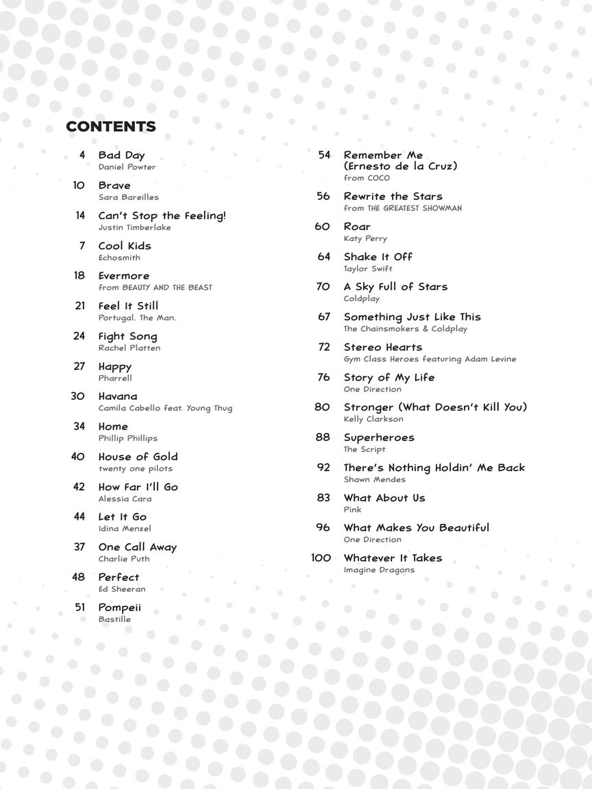 Pop Songs For Kids - Strum & Sing Ukulele Book Songbooks