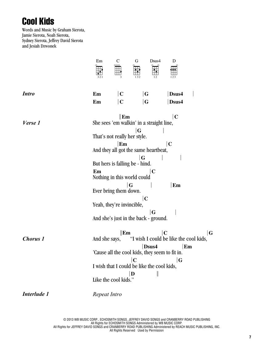 Pop Songs For Kids - Strum & Sing Ukulele Book Songbooks