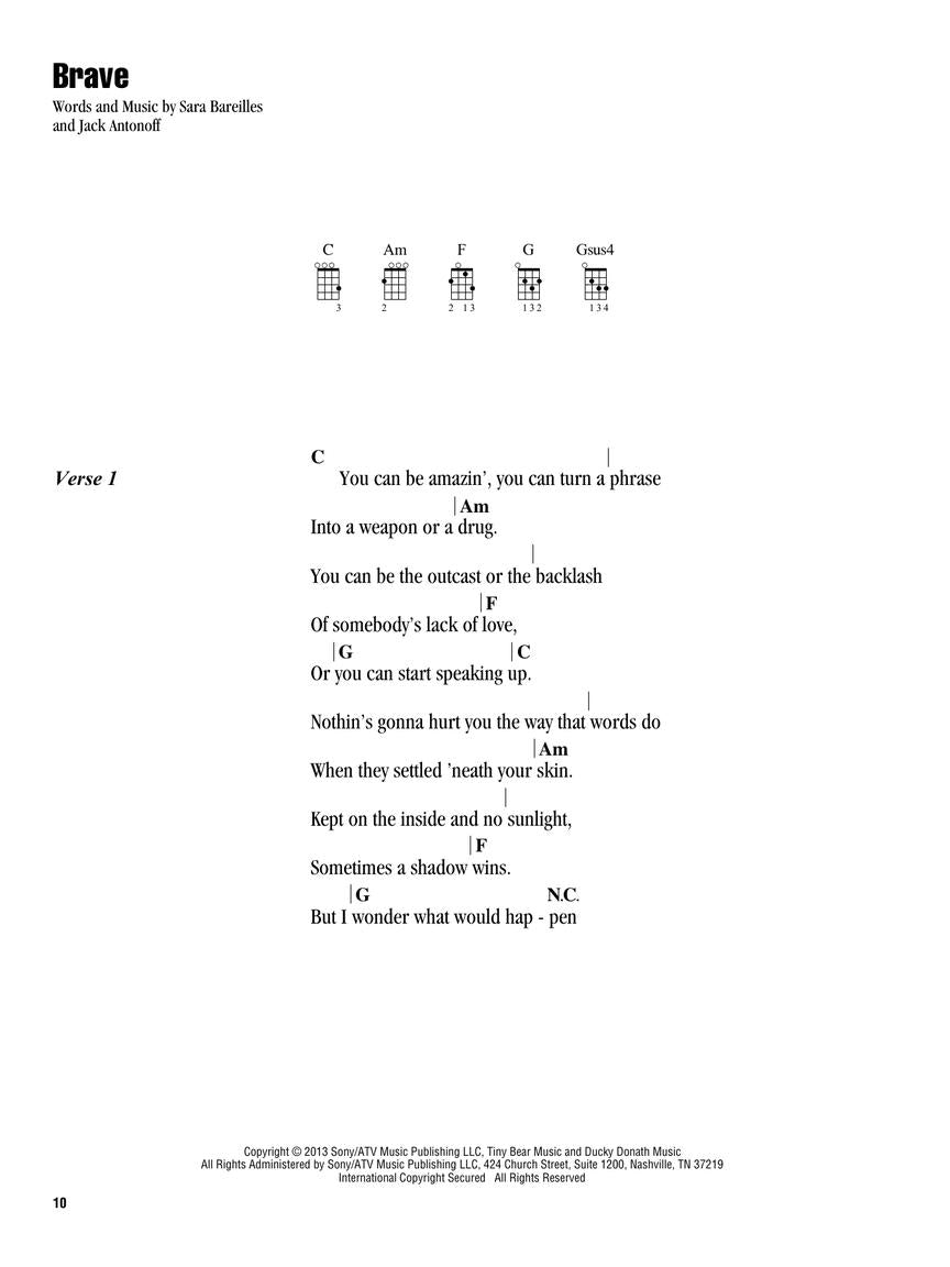 Pop Songs For Kids - Strum & Sing Ukulele Book Songbooks