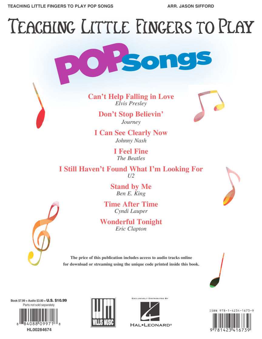 Teaching Little Fingers To Play - Pop Songs Book/Ola