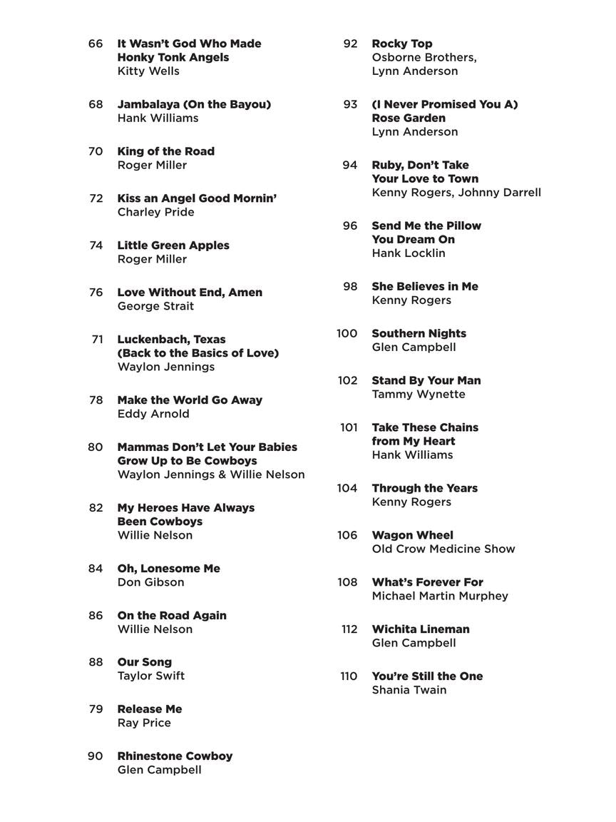 Country - Super Easy Piano Songbook