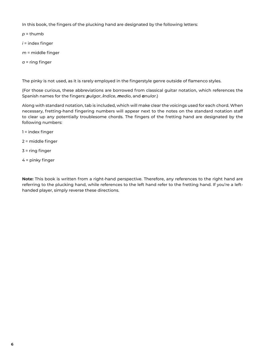 Fingerstyle Guitar Coordination Book/Olm