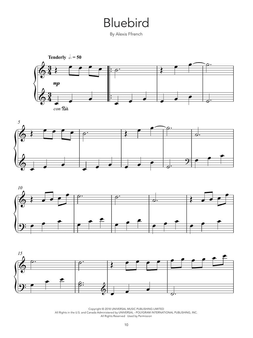 Peaceful Piano Solos For Easy Piano Songbook
