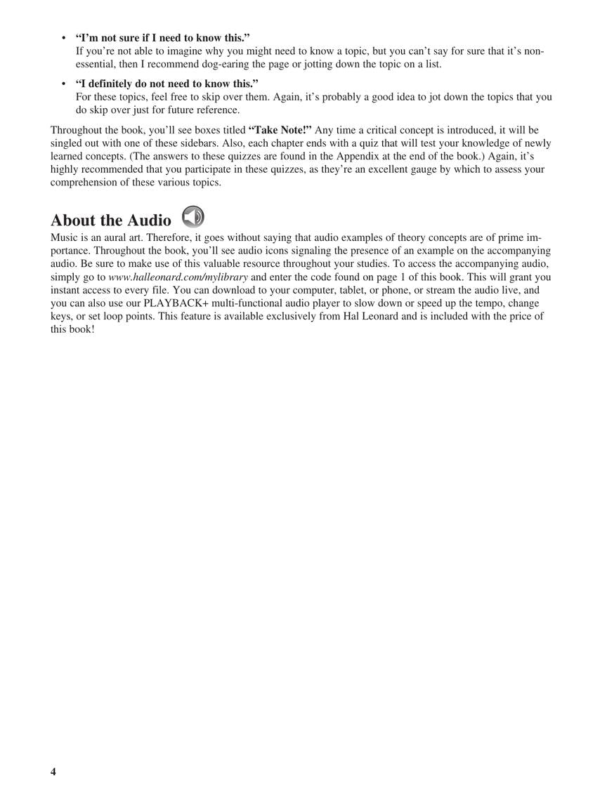 Hal Leonard - Teach Yourself Music Theory Book/Ola