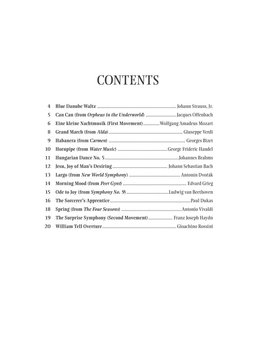 Great Classical Themes For Trumpet Play Along Book/Ola Brass