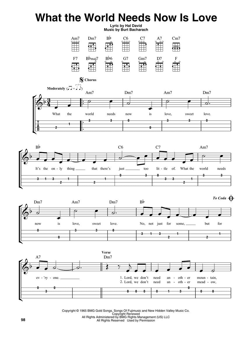 First 50 Melodies You Should Play On Ukulele Songbook