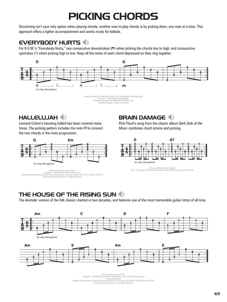 Hal Leonard Guitar Tab Method - Books 1, 2 & 3 Completed Edition (Books/Ola)