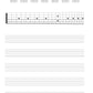 Guitar Tab Manuscript Paper Book (80 pages)