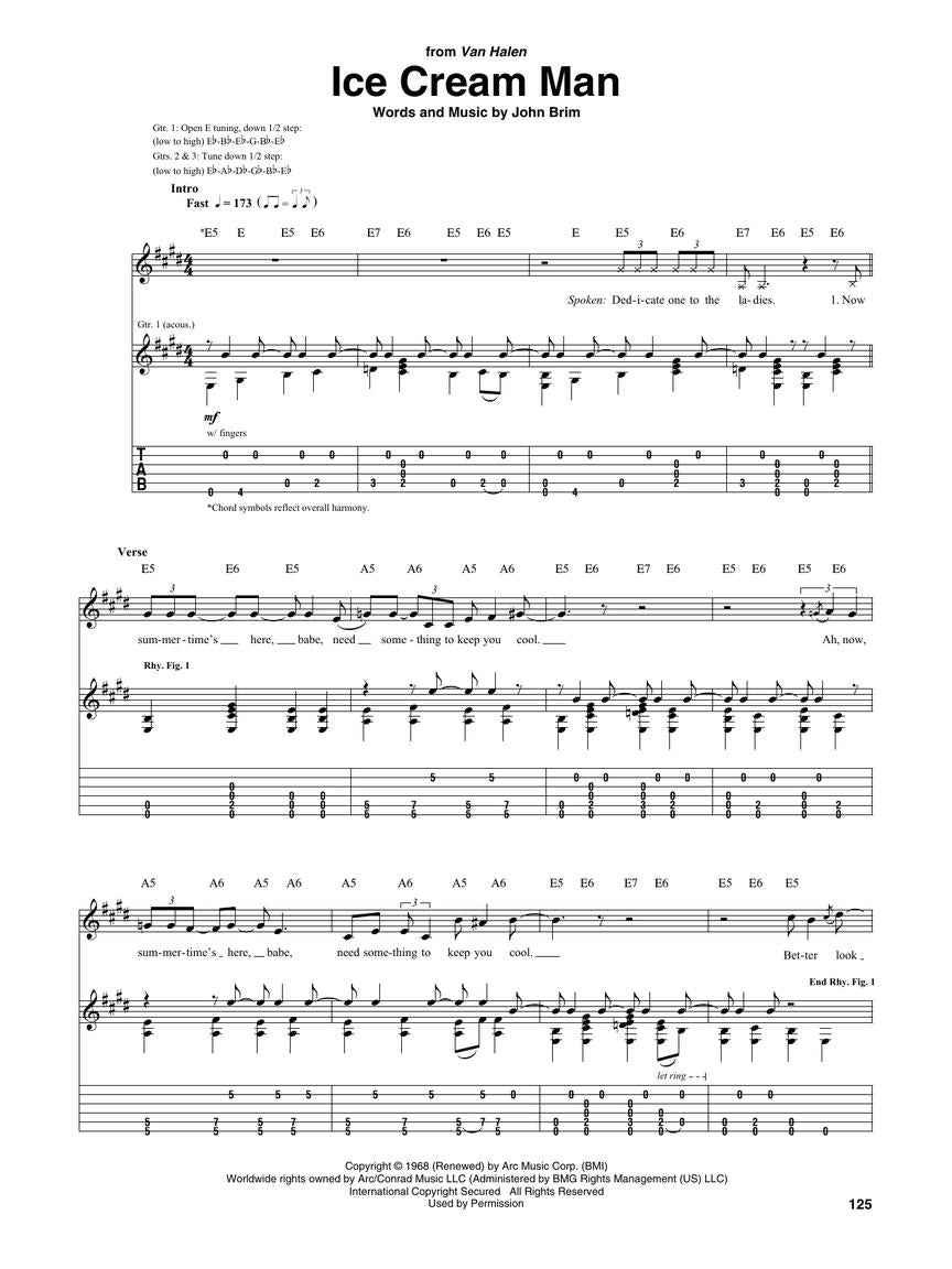 Van Halen - 30 Classics Guitar Tab Book (Updated Edition)