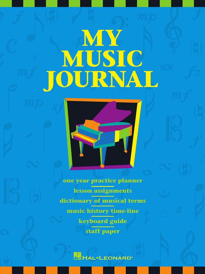 Hal Leonard Student Piano Library -My Music Journal Assignment Book & Keyboard