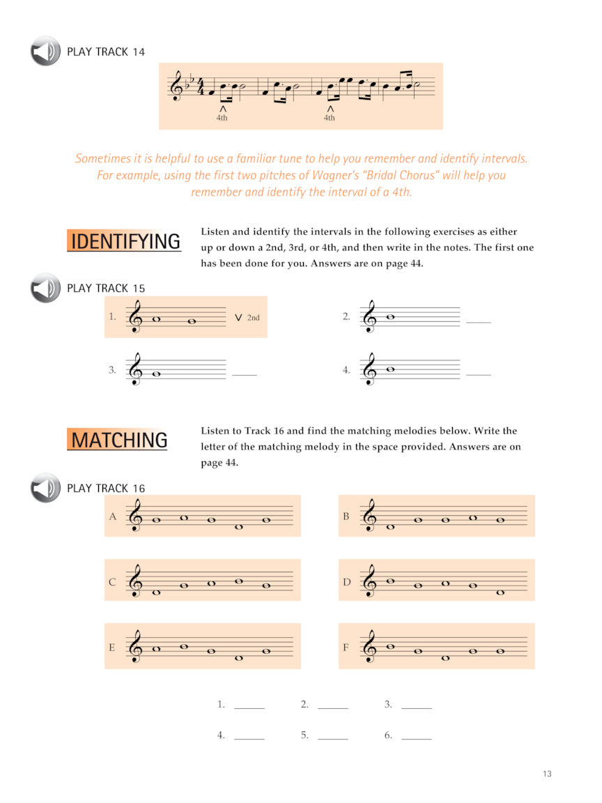 Hal Leonard Student Piano Library - Ear Without Fear Volume 2 Book/Ola