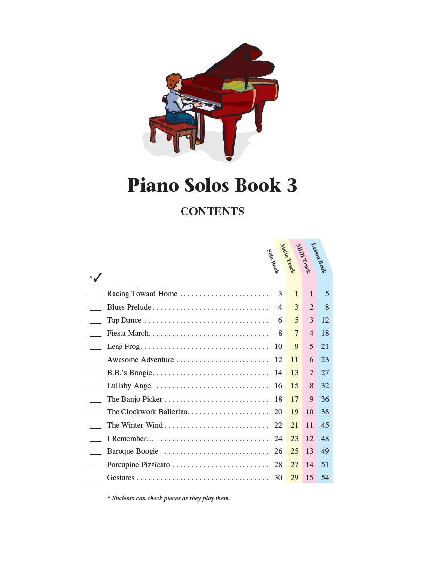 Hal Leonard Student Piano Library - Piano Solos Level 3 Book/Ola (Revised Edition)