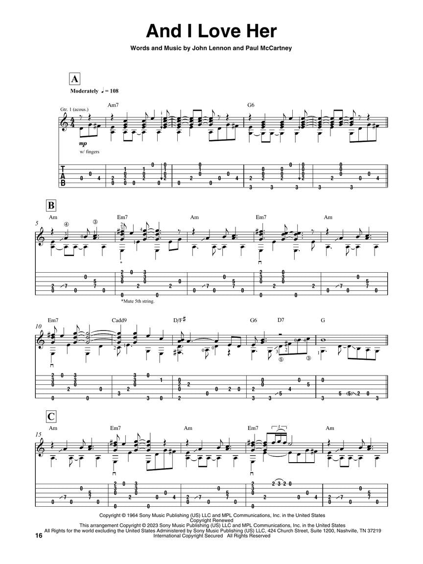 Peaceful Guitar Solos - 15 Songs For Fingerstyle Guitar Book