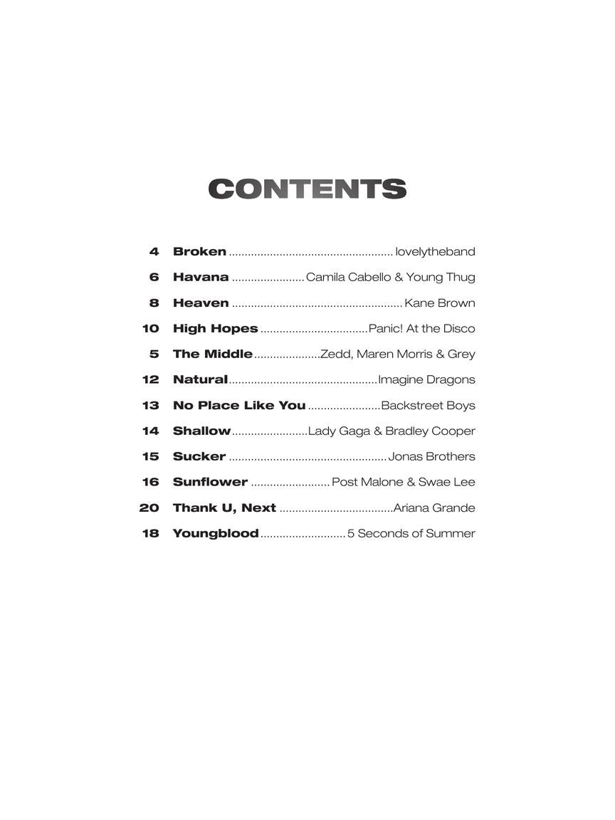 12 Hot Singles For Flute Play Along Book/Ola