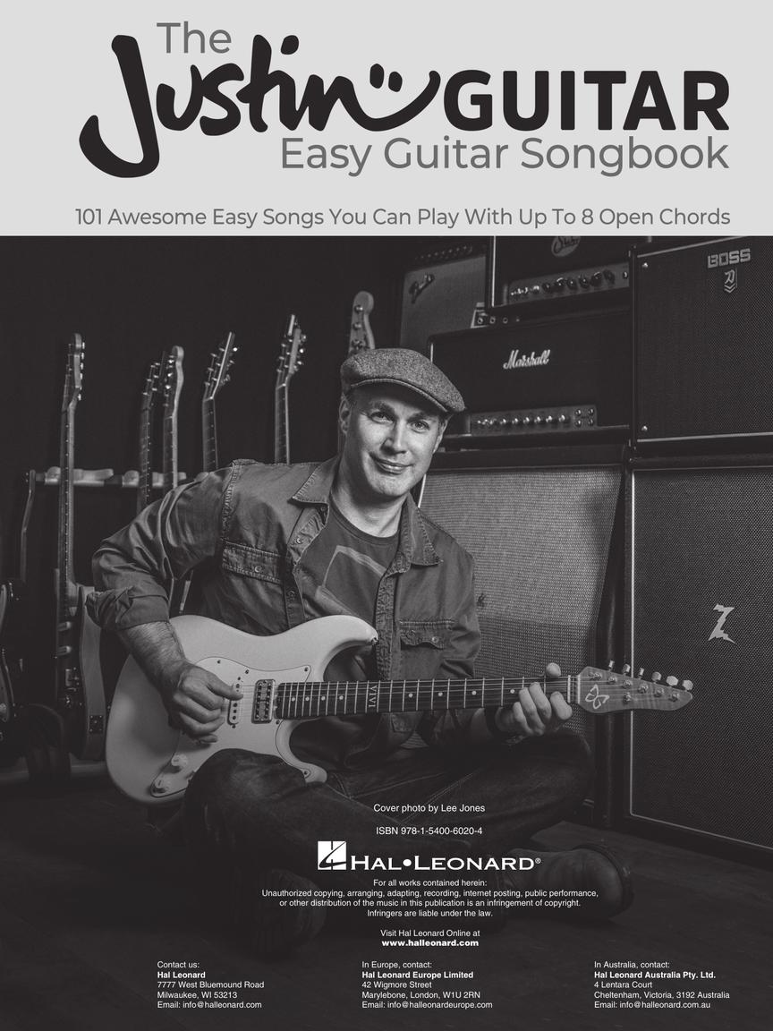 The Justinguitar.com - Easy Guitar Songbook