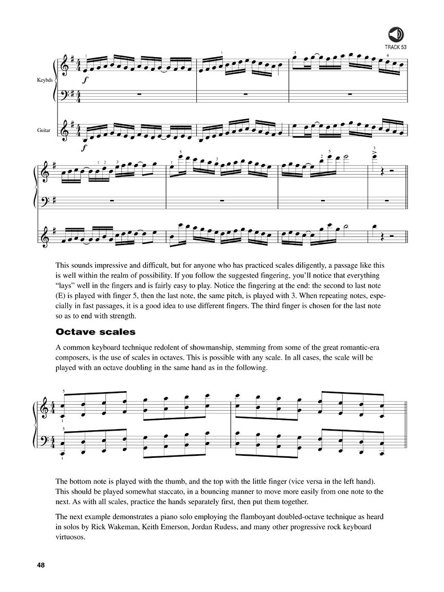 Keyboard Style Progressive Rock Keyboard Book/Cd