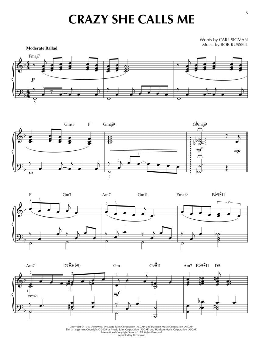 Jazz Ballads -Jazz Piano Solos Volume 10 Book & Keyboard